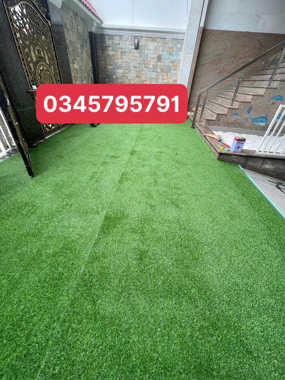Thảm cỏ loại hai phân xịn