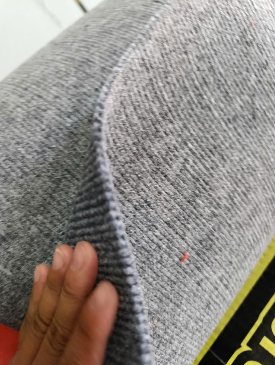 Thảm nỉ xám 5ly